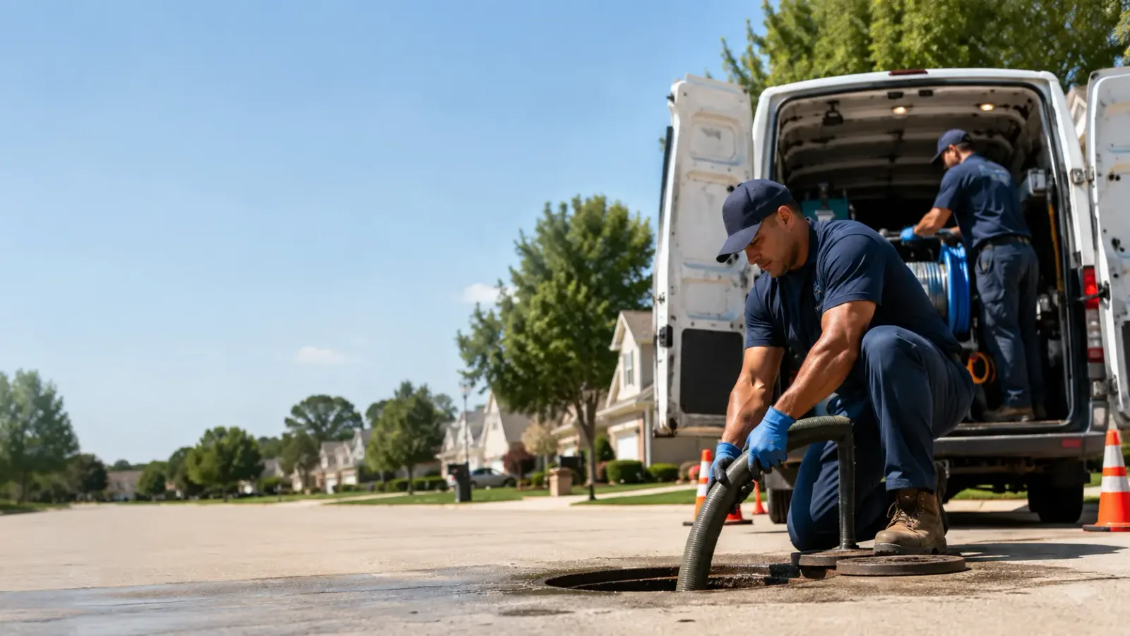 Sewer Backup Cleanup services in Many, LA